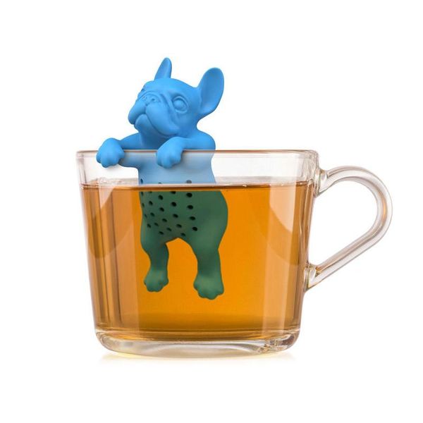 Winkee - Simpatico Colino Da Tè Per Animali Good Boy Dog | Uovo Da Tè Per Tè Sfuso | Infusore Da Tè Divertente | Colino Da Tè Per Tazza | Colino Per Spezie In Silicone-image