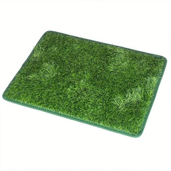 Erba Sintetica Toilette Per Cuccioli Toilette Per Cani 71 X 46 Cm Tappetino Erba Verde-image