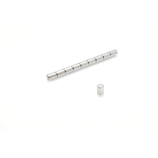 Magneti Al Neodimio 4 X 6 Mm 100 Pezzi Mm N38, Estremamente Forti, Lavagne Magnetiche, Frigoriferi, Lavagne Bianche, Fai Da Te-image