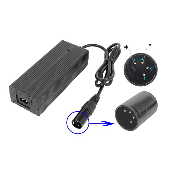 Powersmart 42V 3A LadegeräT FüR Kalkhoff Connect Impulse 8, Connect Impulse 9, Connect Lady 8C, Connect Lady 8C 8-G Nexus, Connect Lady C8-image
