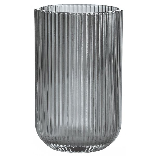 Set Di 2 Bicchieri Neri Rotondi A Rilievo Da 400 Ml, In Vetro Borosilicato, Resistenti Al Calore Bicchieri Da Cocktail Bicchieri Da Caffè Freddo Succo Di Tè-image