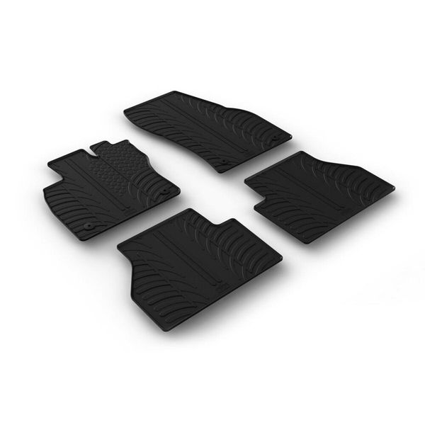 Set Di Tappetini In Gomma Lampa Per Ford Tourneo Connect 03/22> Manuale-image