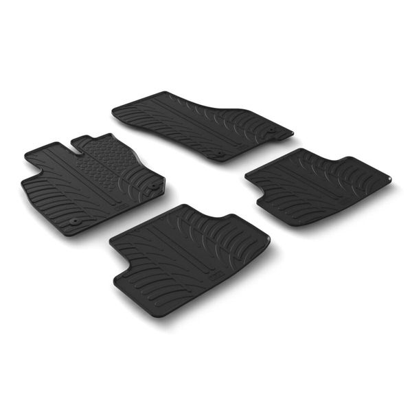 Set Di Tappetini In Gomma Compatibili Con Volkswagen Golf Viii 01/20-image