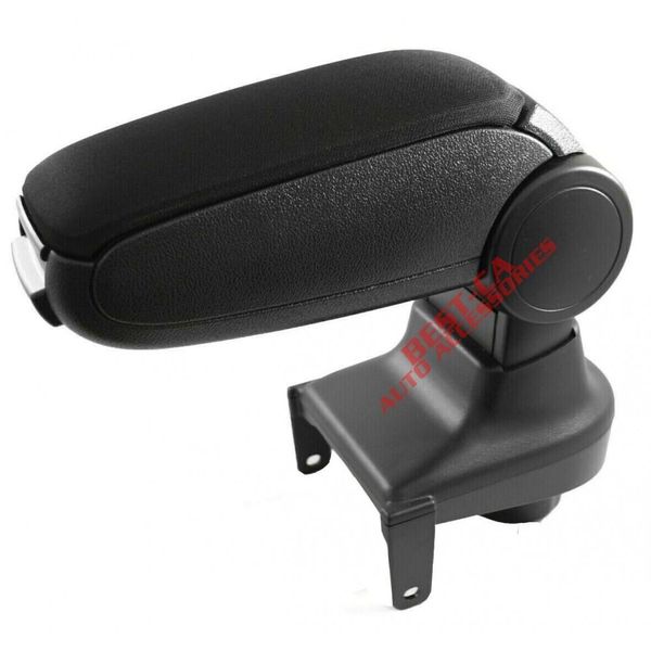 Bracciolo Centrale Bracciolo Clappable Tessile Nero Per Renault Clio 4, Mk4, Iv, 2012 - 2020-image