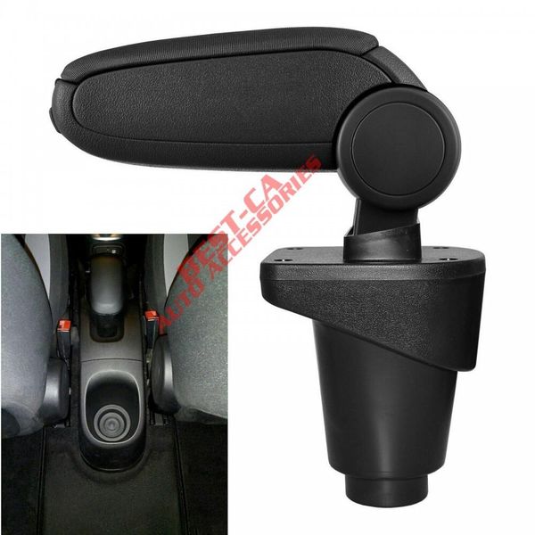 Bracciolo Centrale Bracciolo Clappable Tessile Nero Per Fiat 500L, 2012-2018-image