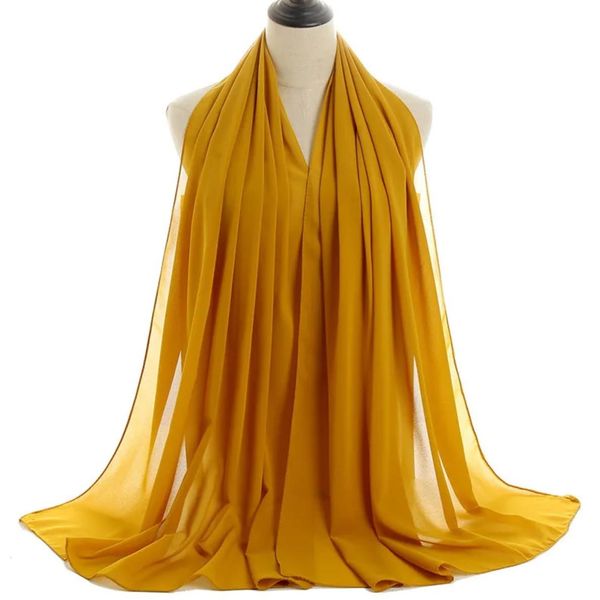 Sciarpa OL-33808 - Giallo Scuro KP33808-image
