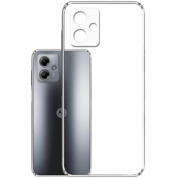 Custodia Protettiva Trasparente Per Motorola Moto G14 - Trasparente KP33902-image