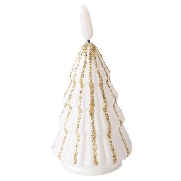 Toris Candela A Forma Di Albero Di Natale Con Fiamma Artificiale, 12 Cm-image