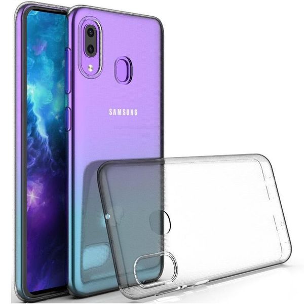 Custodia Protettiva Trasparente Per Samsung Galaxy A20S - Trasparente KP9393-image