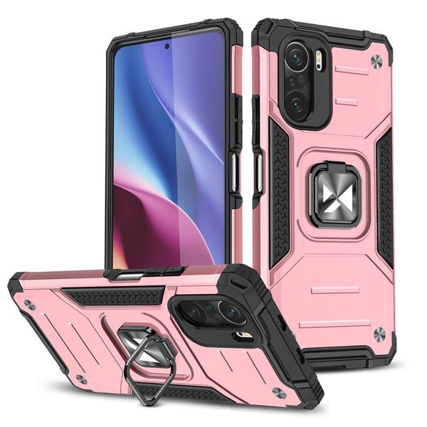 Custodia Wozinsky Ring Per Xiaomi Poco F3/Mi 11I/Redmi K40/Redmi K40 Pro/Redmi K40 Pro+ - Rosa KP9908-image