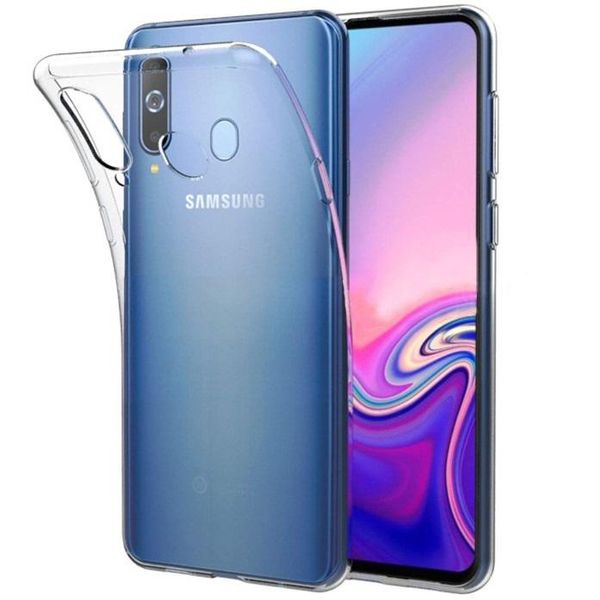 Custodia Protettiva Trasparente Per Samsung Galaxy A8S - Trasparente KP19222-image