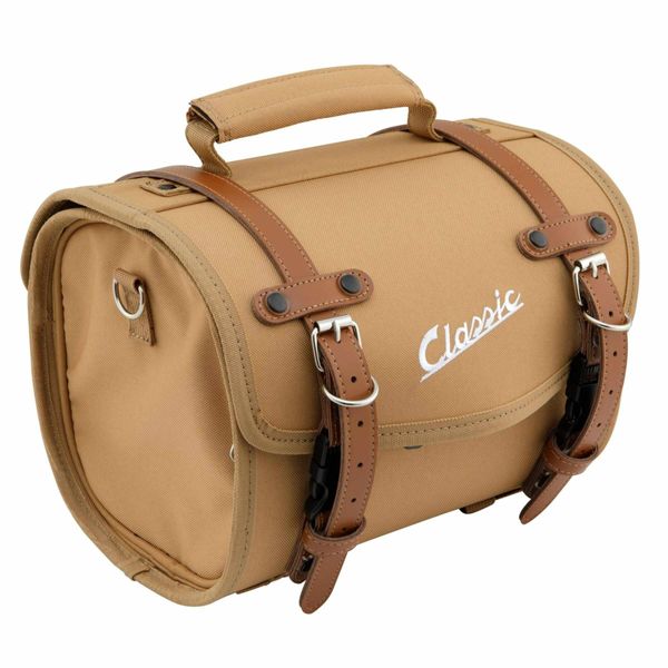 Borsa Sip Classico Piccola In Nylon Marrone 10 L Con Serratura-image