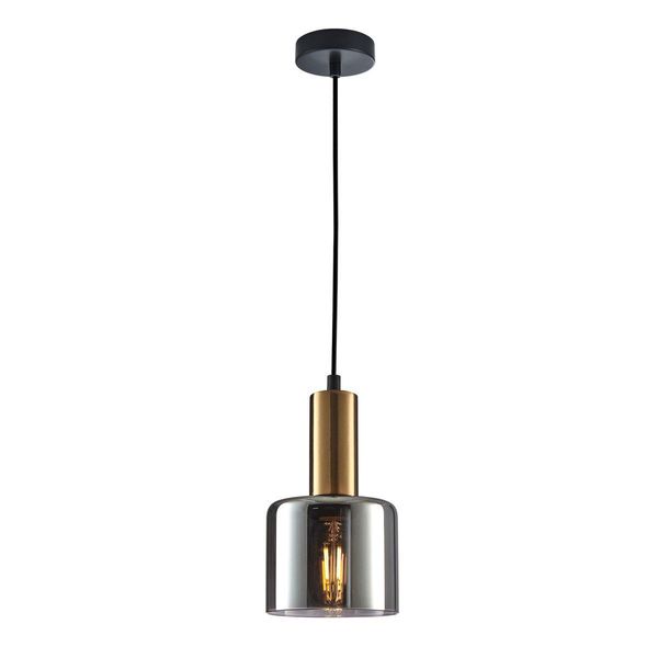 Italux Santia, Lampada A Sospensione Moderna In Rame PND-65342-1-BRO+SG-image