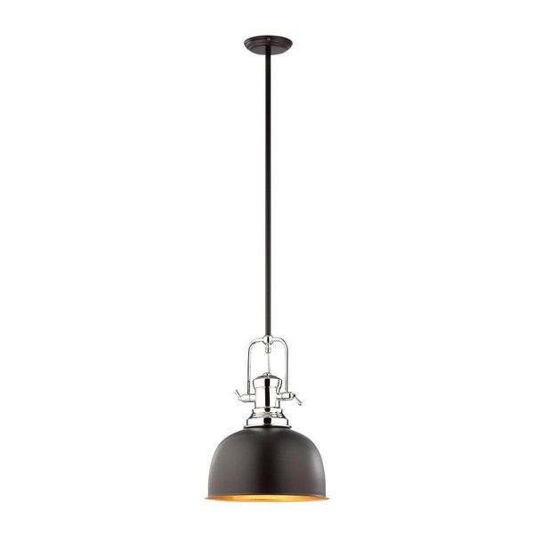 Italux Laredo, Lampada A Sospensione Industriale Nera MA04431CB-001-image