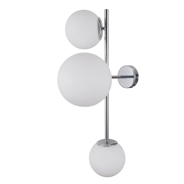 Italux Vailante Lampada Da Parete A Led Cromo Moderno WL-31221-3B-CH-image