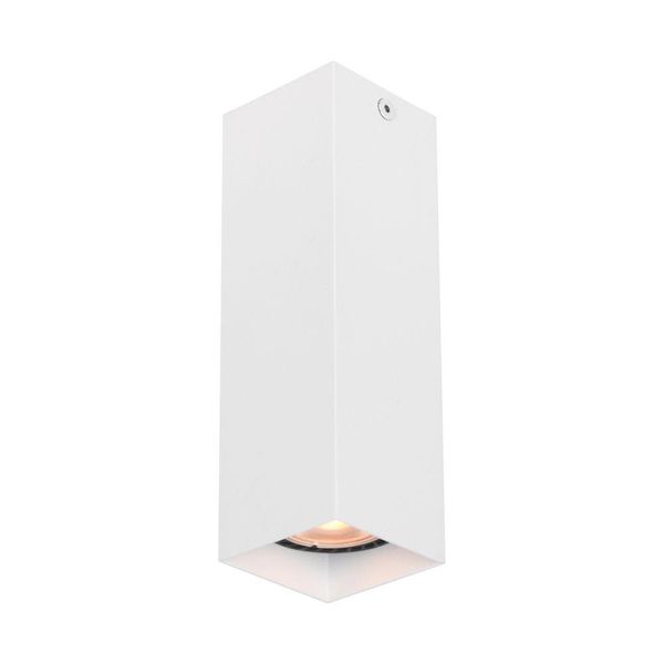 Spot A Soffitto Moderno Bianco Quadrato 17 Cm Per Soggiorno Cucina 1Xgu10 10W Ander Italux-image