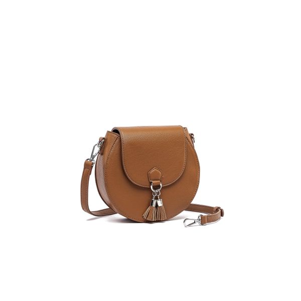 UmhäNgetasche "Sweet", Damen, Gr. B/H/T: 20Cm X 18Cm X 6Cm Onesize, Braun, Polyurethan (Pu), Collezione Alessandro, Taschen UmhäNgetasche, Aus Weichem Softmaterial-image