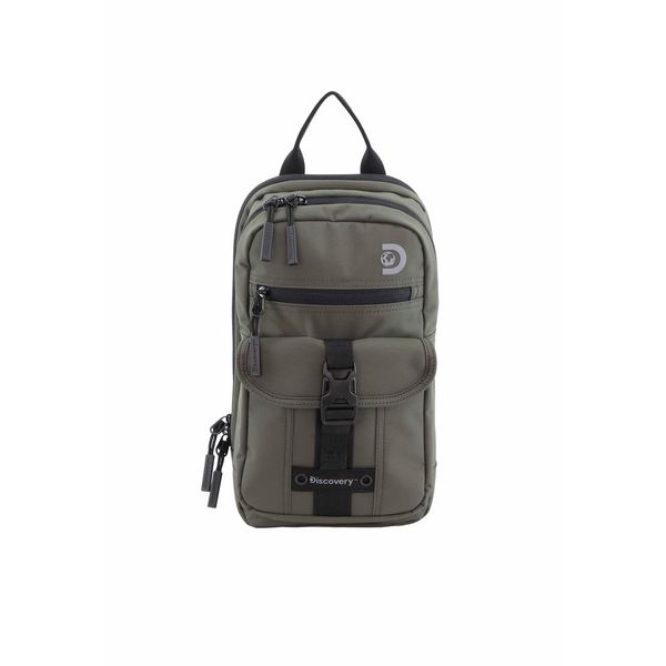 Sportrucksack Discovery "Shield", Gr. B/H/T: 12Cm, GrüN (Khaki), Kunstfaser, Unifarben, RucksäCke, Aus Rpet Polyester-Material-image