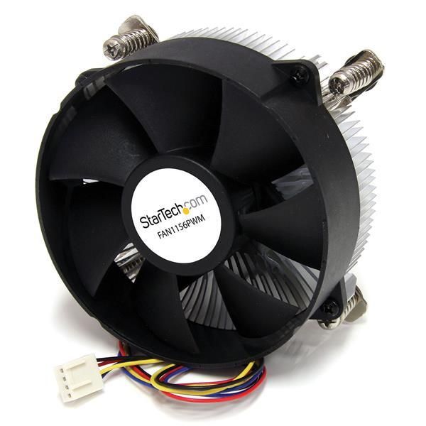 Startech.Com Ventola Cpu Da 95 Mm Con Dissipatore Per Socket LGA1156/1155 Con Pvm - Processore - Raffreddatore - Lga 1156 (Socket H) - 40000 H - -10 - 70 °C - Nero-image