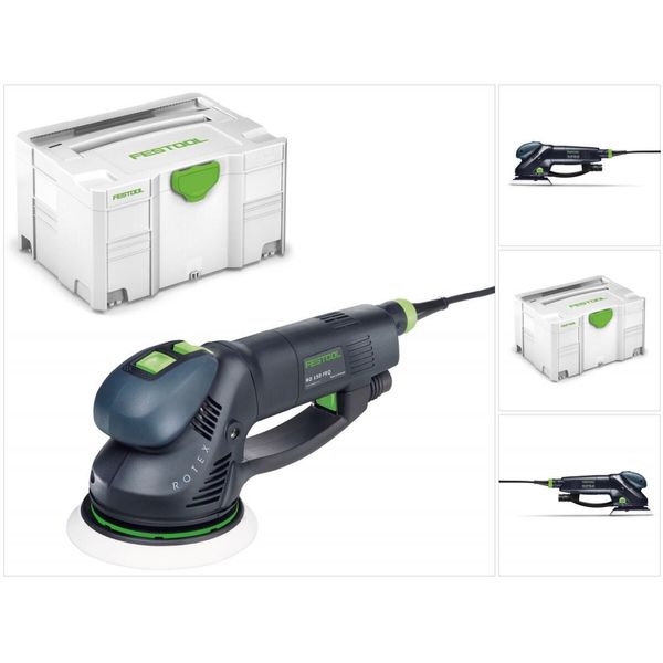 Festool Ro 150 Feq-Plus Rotex Levigatrice Orbitale Rotativa 720 W In Valigetta Systainer ( 571805 )-image