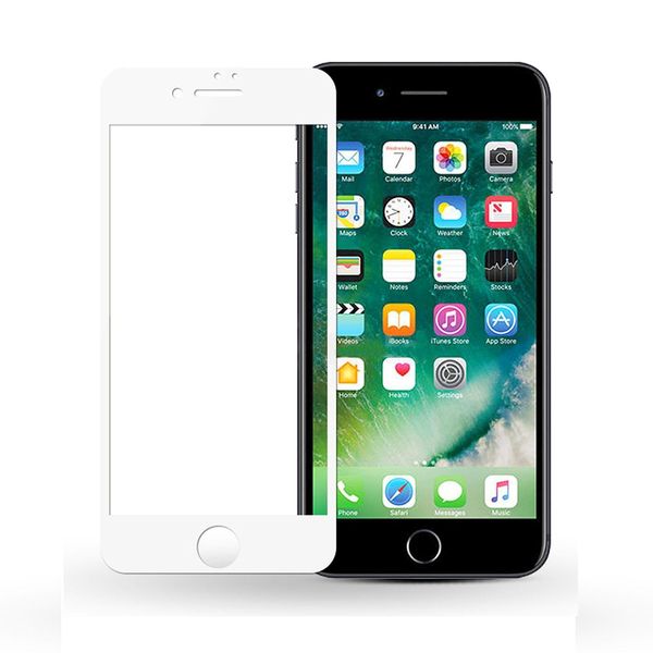 Vetro Protettivo Per Apple Iphone 7/8/SE2/SE3 4,7 Pollici Display Arrotondato Vetro Protettivo Curvo-image