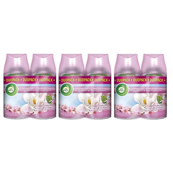Air Wick Freshmatic Magnolia E Ciliegia Ricarica Per Aria 250 Ml-image