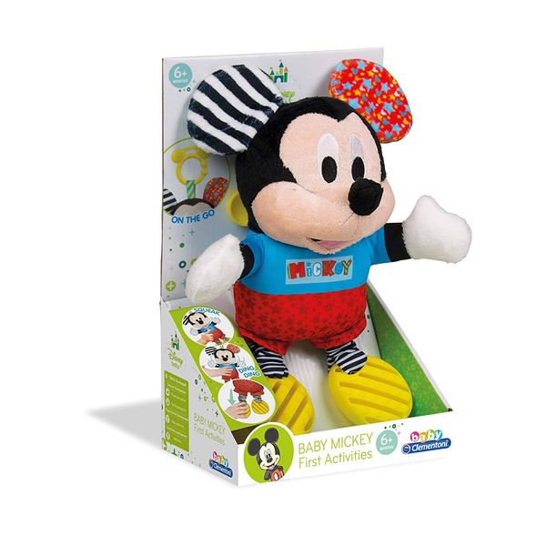 Clementoni Baby Il Mio Primo Peluche Topolino 17165-image
