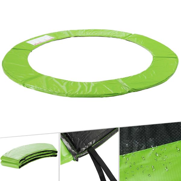 Copertura Del Bordo Del Trampolino Arebos Ø 183 Cm Verde Chiaro | Resistente Ai Raggi Uv E Impermeabile-image