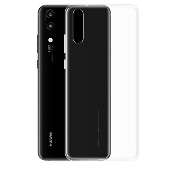 Custodia Per Huawei P20 Copertura Protettiva 5,8 Pollici Custodia Sottile Custodia Per Telefono Cellulare In Tpu Flessibile Clear Thin Antiurto-image