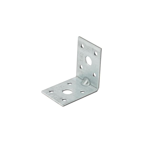 Connettore Angolare Rinforzato Con Nervatura 50 X 50 X 35 X 2,0 Mm-image