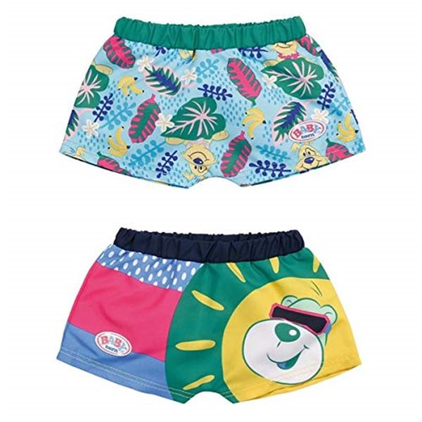 Zapf Creation 828298 - Baby Born Holiday Pantaloncini Da Bagno 43 Cm - Surprise - % Sp %-image