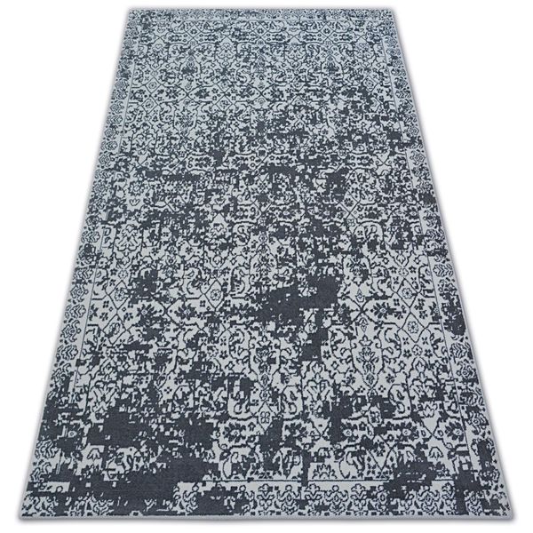 Tappeto Sense Micro 81260 Vintage Bianco/Anthracite Grigio 120X170 Cm-image