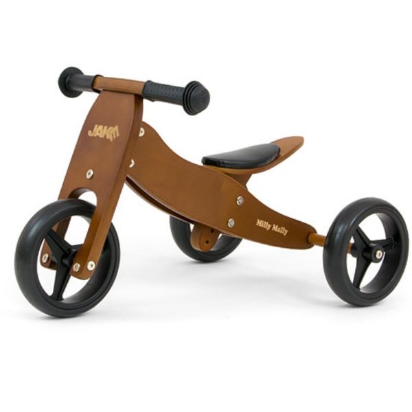 Milly Mally Jake Naturale Scuro Bicicletta Multifunzionale 2In1-image