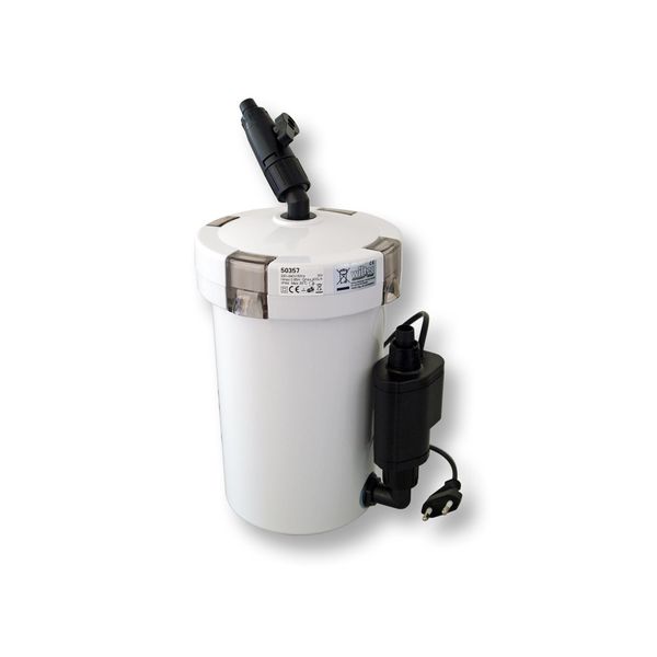 Sunsun HW-603B Filtro Esterno Per Acquari Da 400 L/H Con 3 Spugne Filtranti E 1 Vello Filtrante, Materiale Filtrante, Pompa Filtrante-image