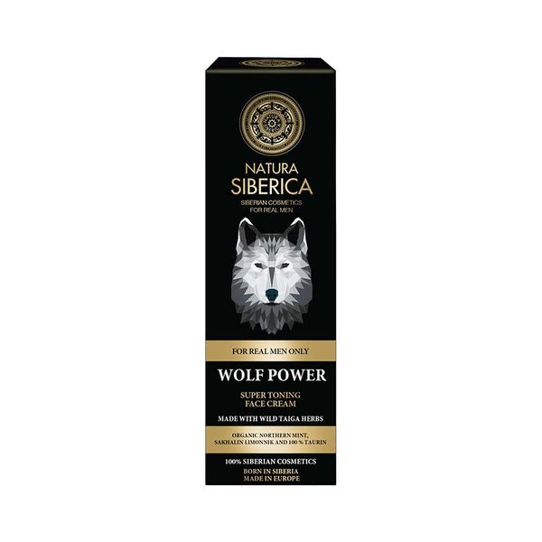 Natura Siberica Wolf Power Crema Viso Super Tonificante 50Ml-image