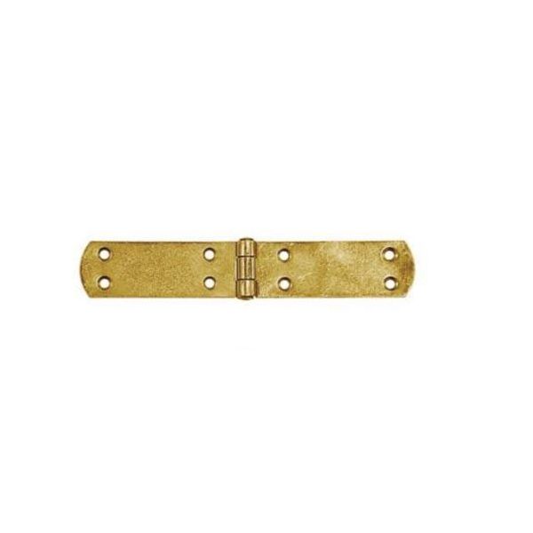 Cerniera Per Cassa Con Perno Rivettato Zincata Gialla 200X33X2,0Mm-image