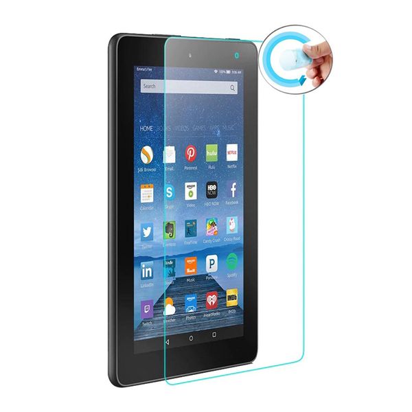 2X Pellicola Protettiva Nano Flessibile Per Amazon Fire 7 2019 7 Pollici Protezione Dello Schermo Senza Bolle D'aria-image