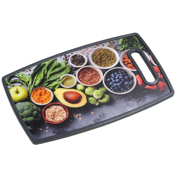 Kesper Tagliere E Tagliere, 37 X 23 X 1,2 Cm, Motivo Cucina Sana Kesper 30814-image