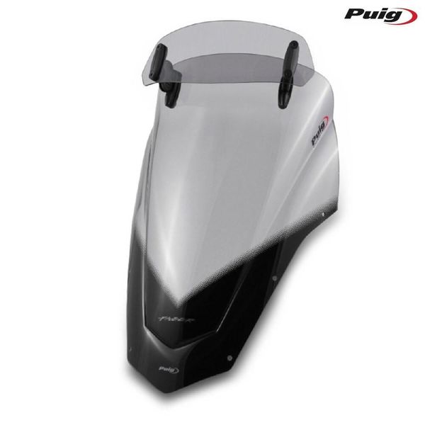 Cupolino Puig Touring Con Deflettore Fumè Chiaro Per Yamaha Fazer S2 Fz6-image