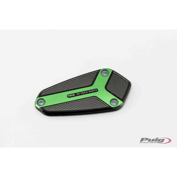 Puig 9277V Tappo Serbatoio Liquido Freno Anteriore Per Kawasaki Z1000 Verde-image