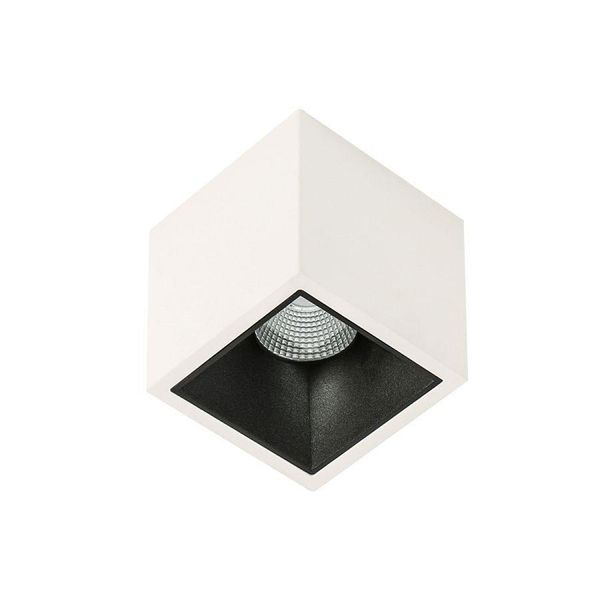 Alden Italux Apparecchio Led A Plafone Per Soggiorno Bianco SLC78001/18W 3000K Wh+Bl-image