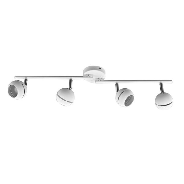 Italux Anita Led Lampada Da Soffitto Moderna Bianca HP-710D-04-8250QZ-image
