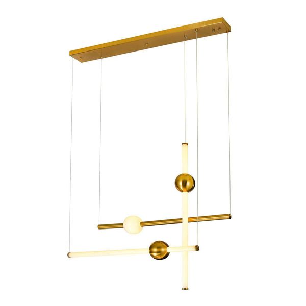Italux Halling Lampada Da Soffitto Moderna In Rame PND-16357-CA-3-image