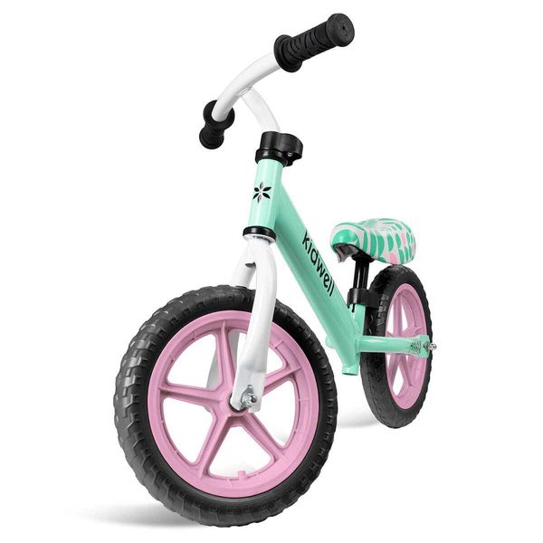 Coil Balance Bike, Bici Per Imparare A Camminare, Balance Bike Per Bambini, Balance Bike, Telaio In Acciaio, Ruote In Schiuma Eva, Peso Massimo 30 Kg, Mint-image