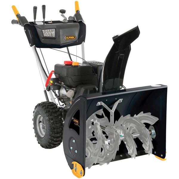 Benzin-SchneefräSe ALPINA-GARDEN "As 62 P", Schwarz, SchneefräSen-image