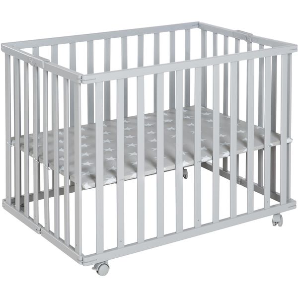 Laufgitter Roba "Taupe, 74X100 Cm", Baby, Grau (Taupe), LaufstäLle Laufgitter, Mit Folienboden-image
