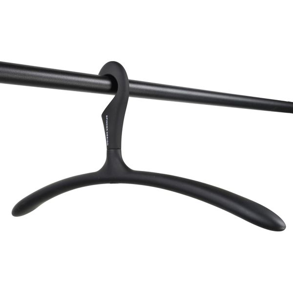 KleiderbüGel Spinder Design "Arx", Schwarz, B:45,5Cm H:21Cm T:4Cm, Kunststoff, KleiderbüGel, KleiderbüGel, Breite 45,5 Cm-image