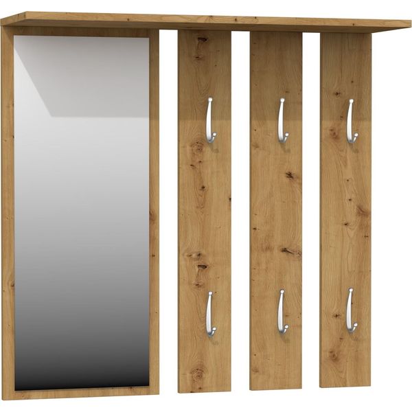 Parete Per Anticamera Andrus - Rovere Artisan-image