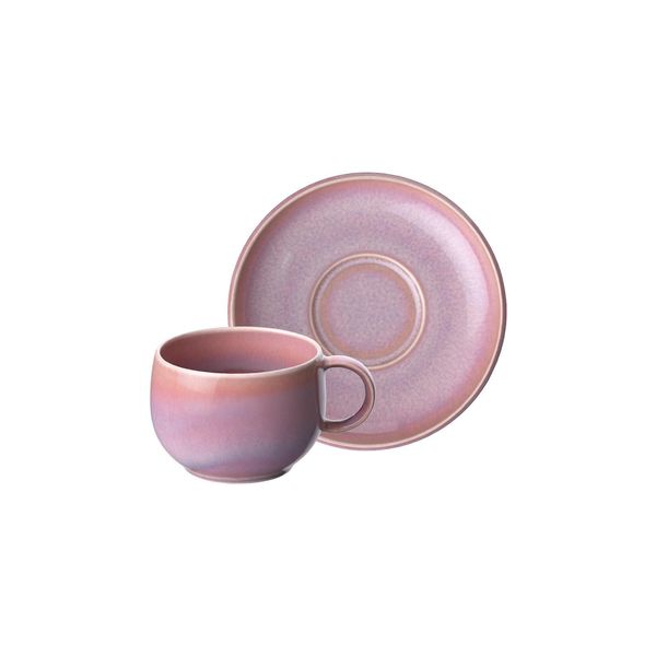 Like. By Villeroy & Boch Espressotasse Mit Untertasse Perlemor Coral 60 Ml-image