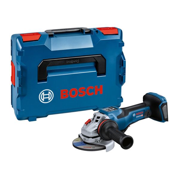 Bosch Gws 18V-15 Psc Smerigliatrice Angolare Professionale A Batteria 18 V 125 Mm ( 06019H6B02 ) Biturbo Brushless + L-Boxx - Senza Batteria, Senza Caricabatterie-image